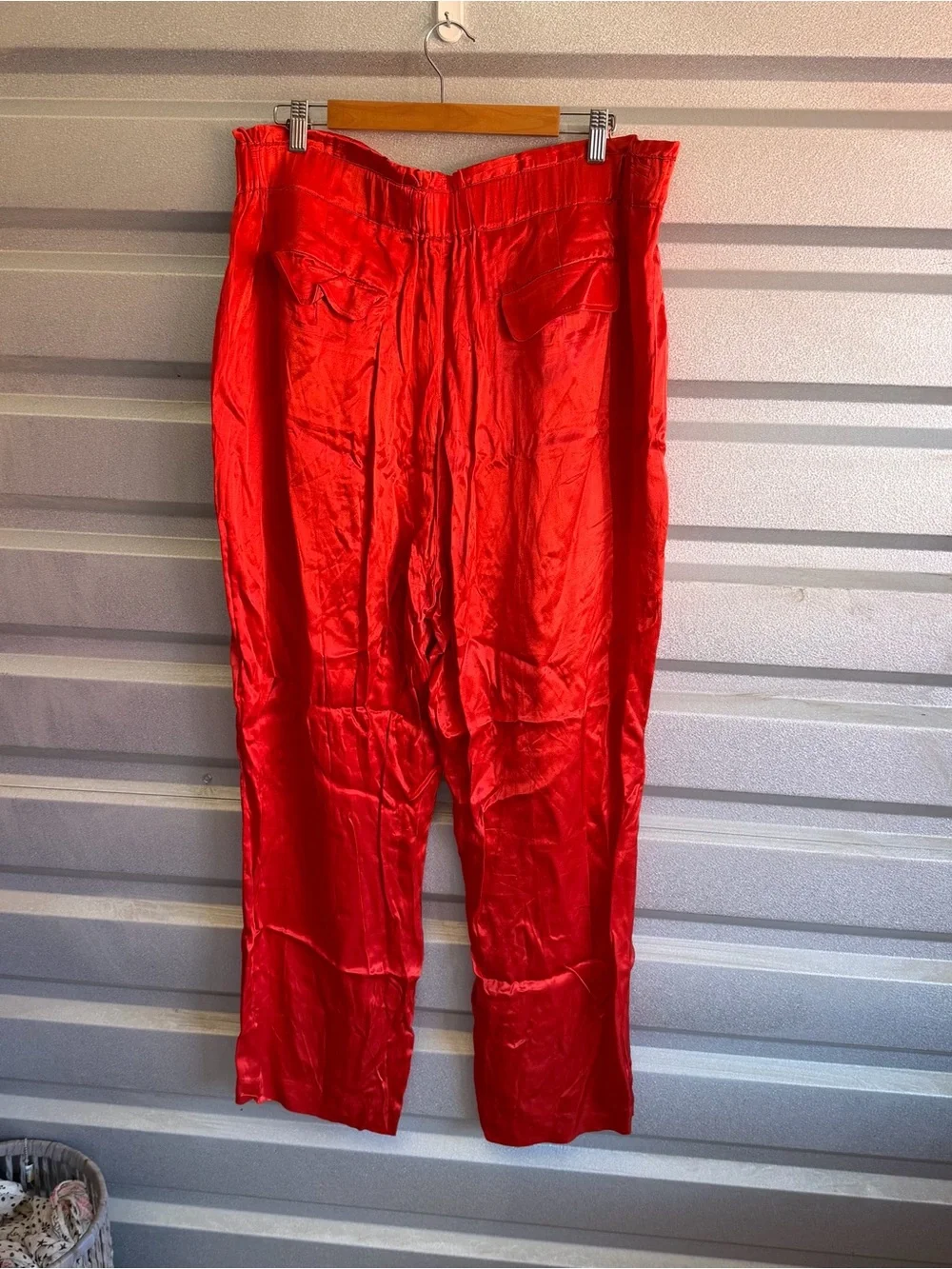 J. Crew NWT wide leg belted pant